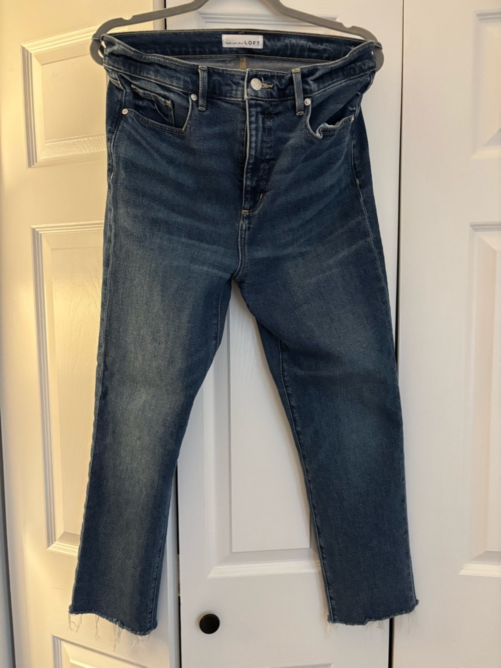 LOFT Women’s Dark Blue Skinny Jeans